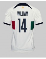 Portugali William Carvalho #14 Vieraspaita MM-kisat 2022 Lyhythihainen